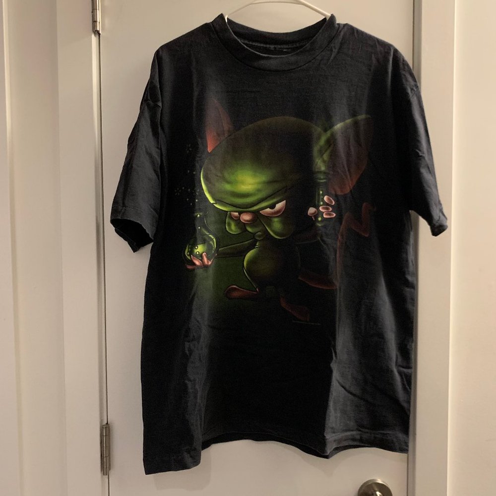 vintage 90s Y2k Pinky and the Brain tshirt size XL